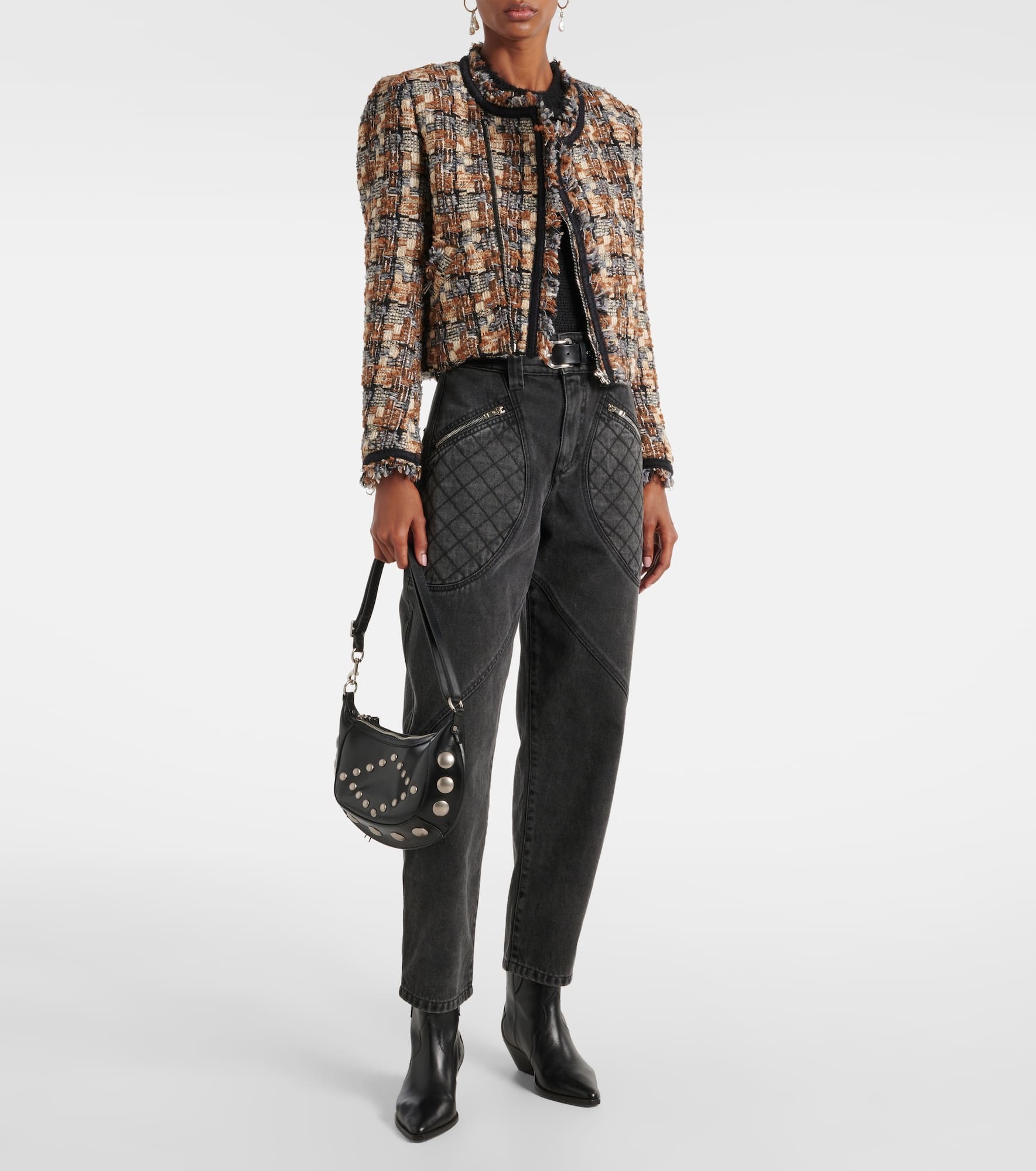 Kerry cropped wool-blend jacket - 2
