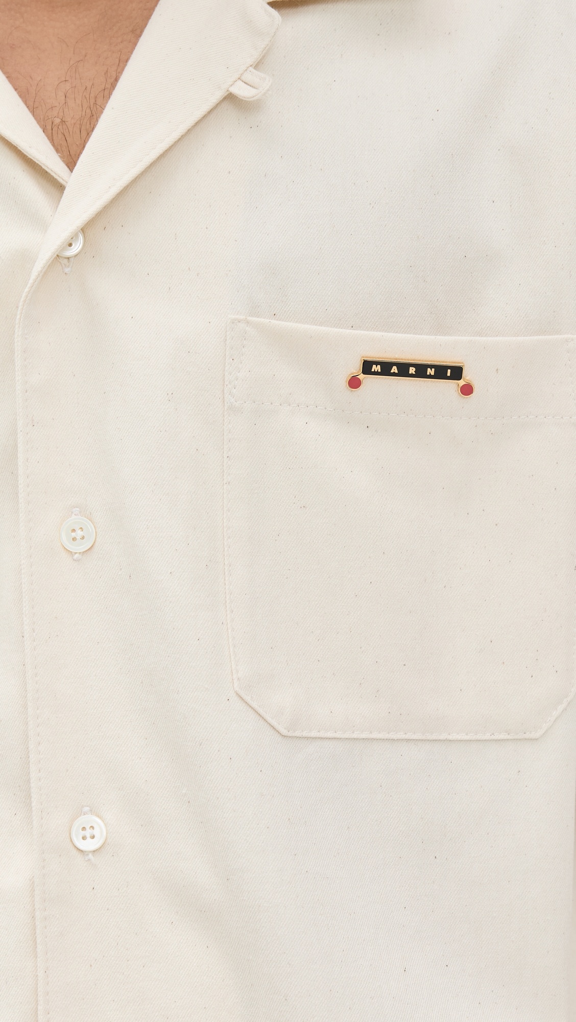 Light Denim Bowling Shirt - 5