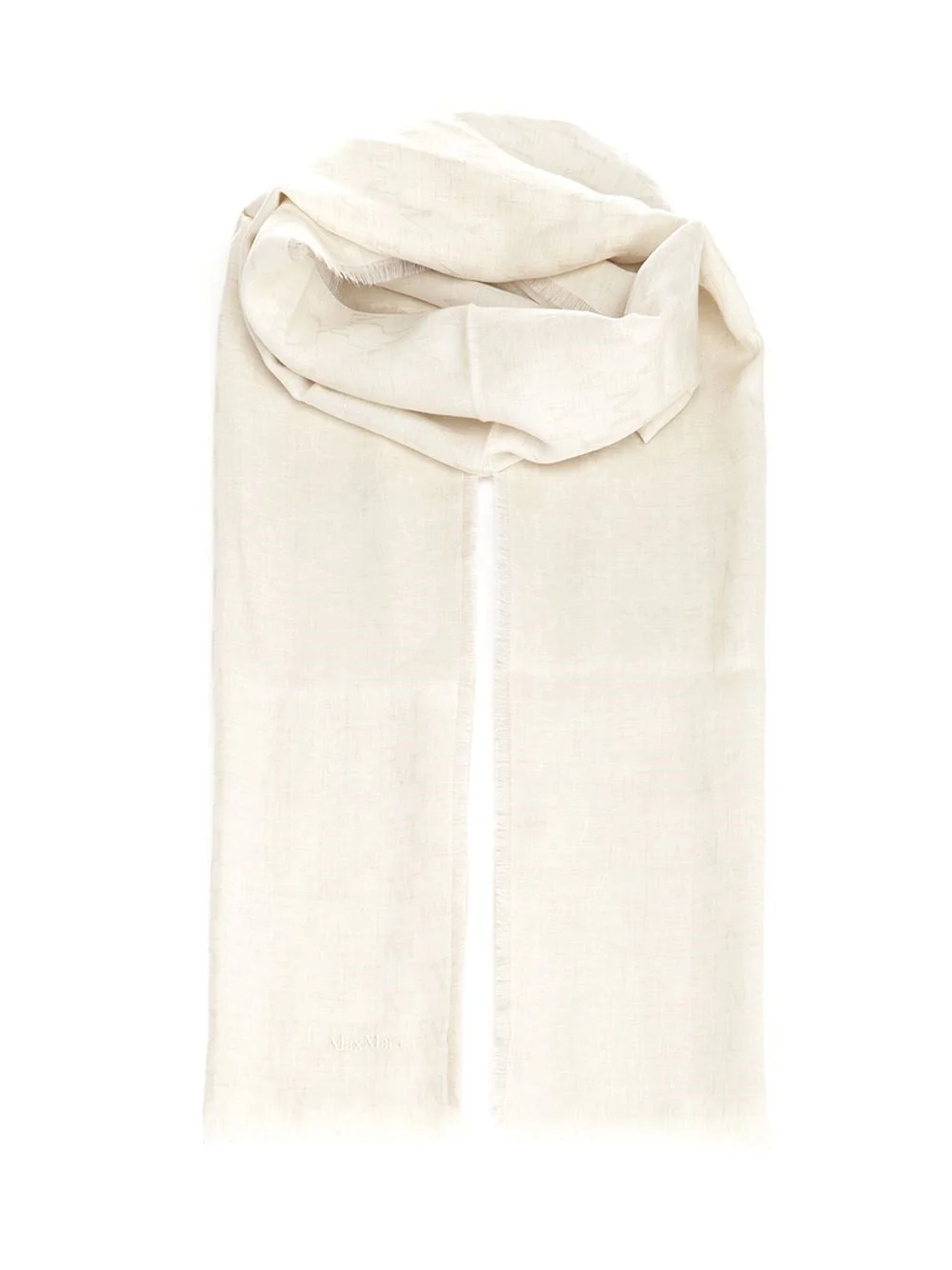 Max Mara Women Monogram Wool Stole - 1