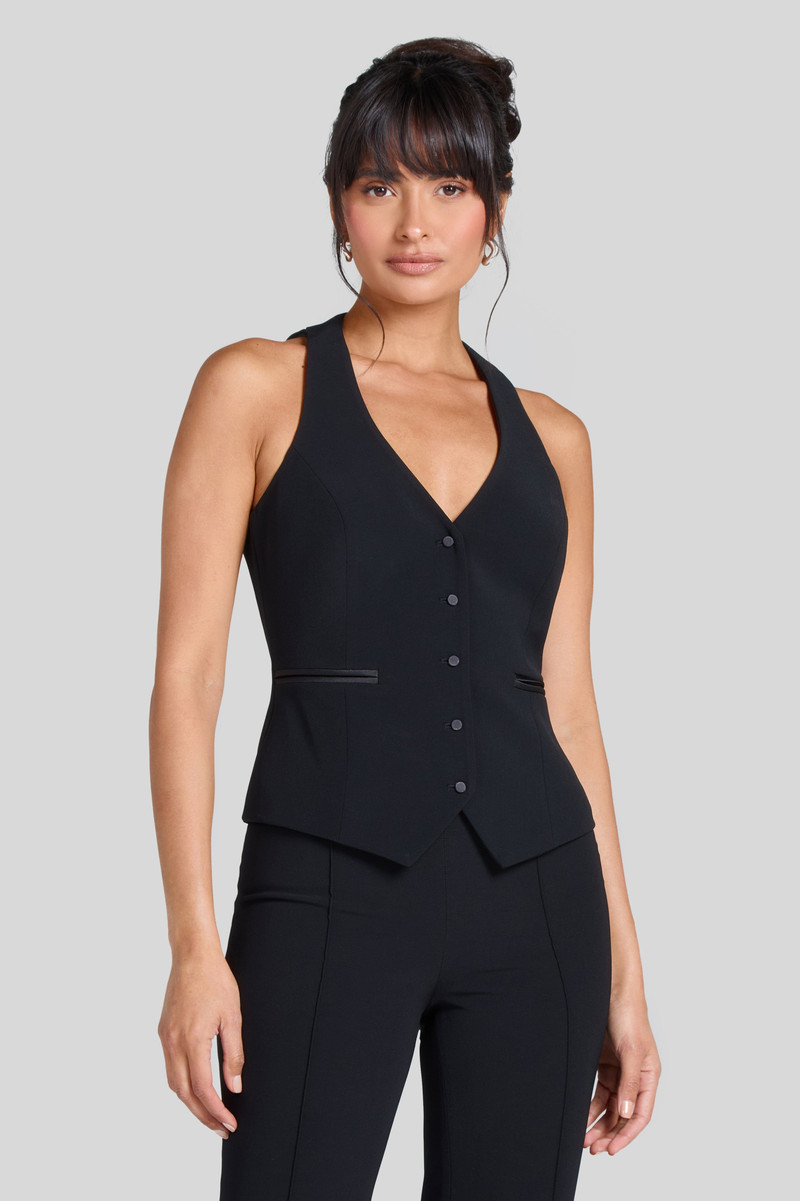 Leni Black Waistcoat 4