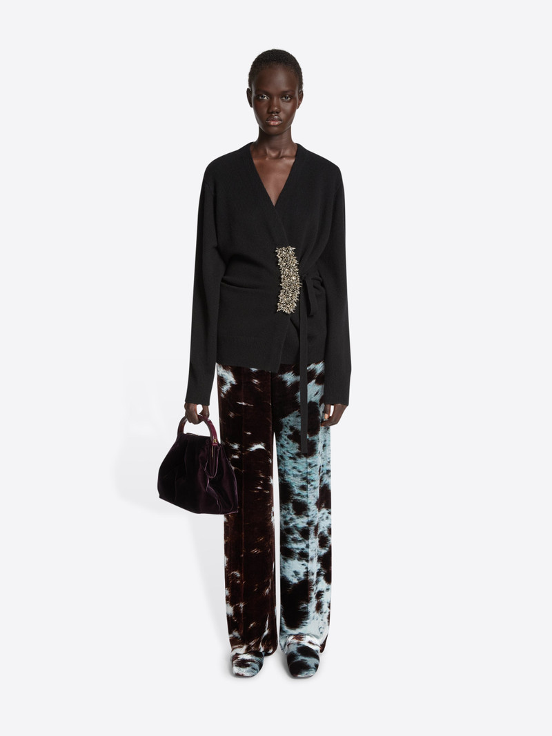 Dries Van Noten CASHMERE WRAP SWEATER outlook