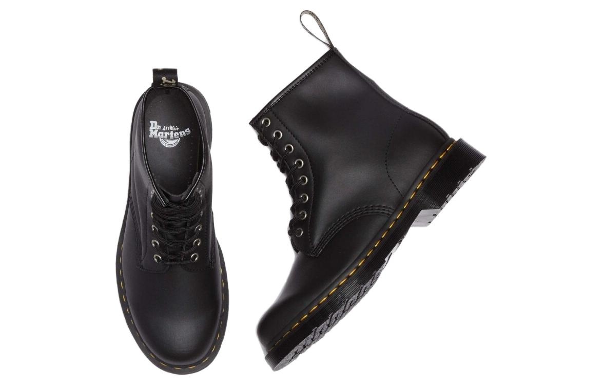 Dr. Martens 1460 Genix Nappa Reclaimed Leather Lace Up Boots 'Black' 31808001 - 4
