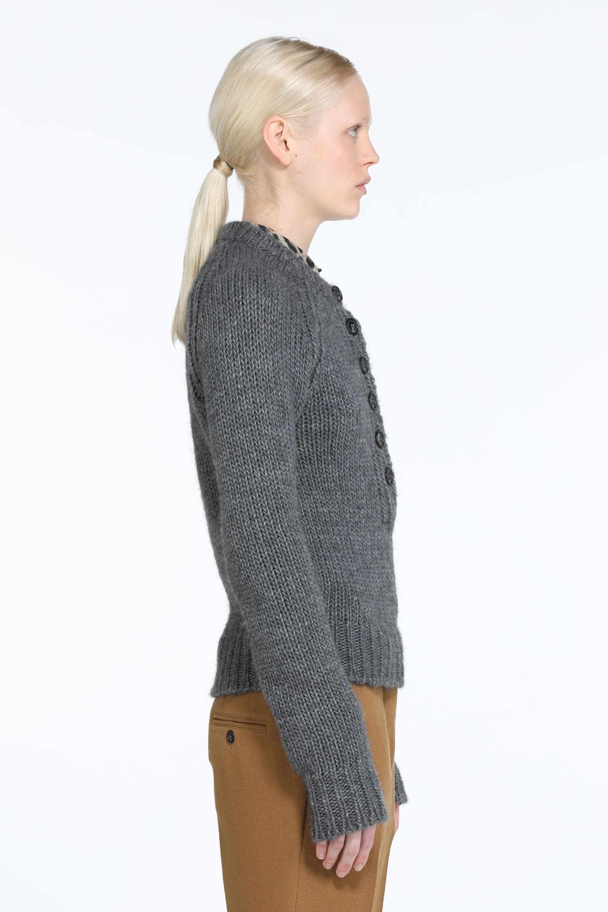 BUTTONED SWEATER - 3