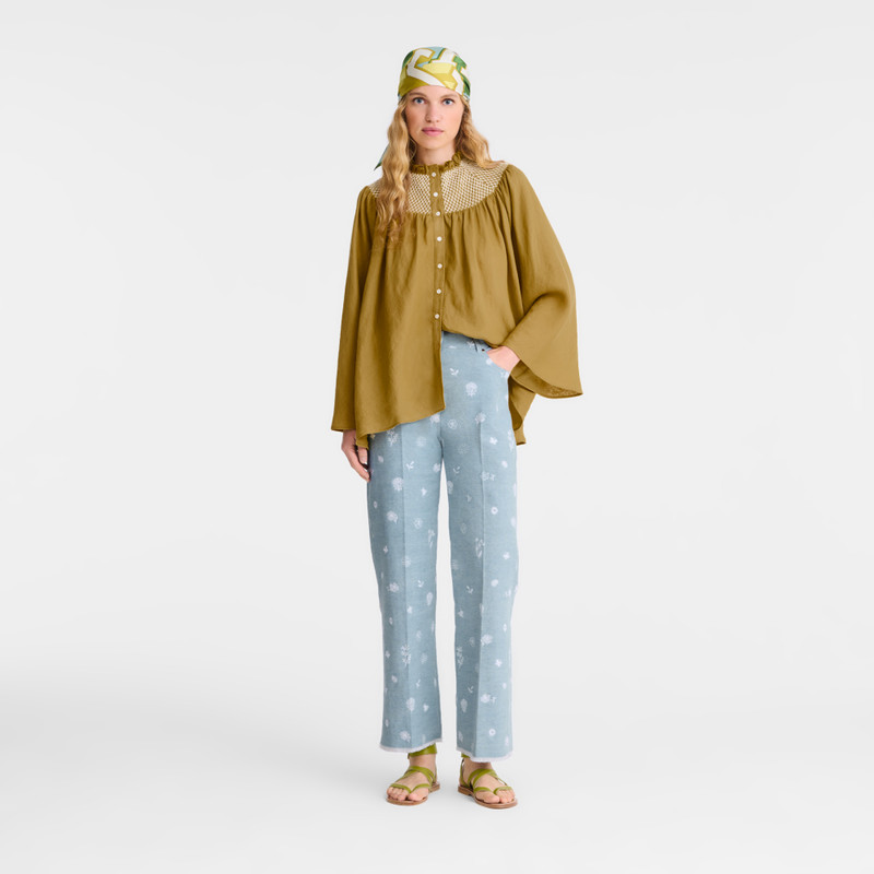 Longchamp Blouse - Smocked veil outlook