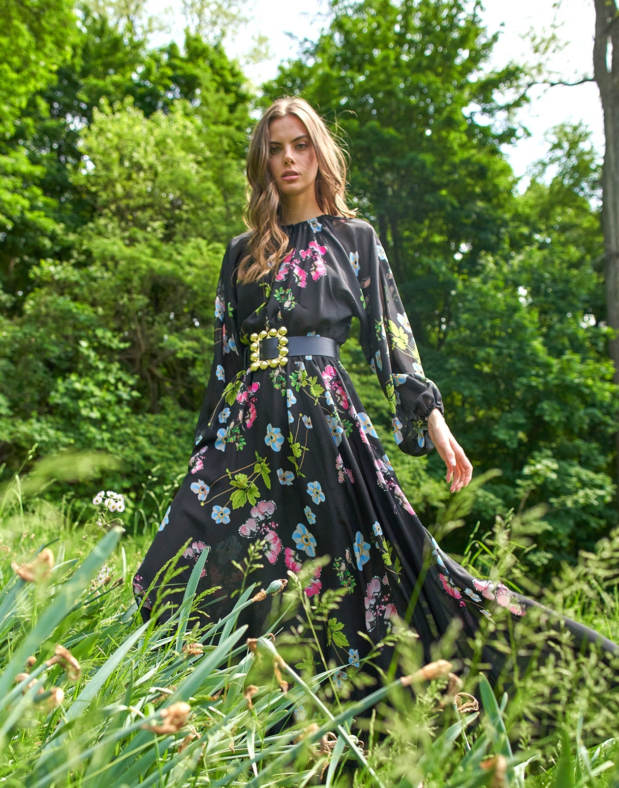 Messina Silk Dress - 7