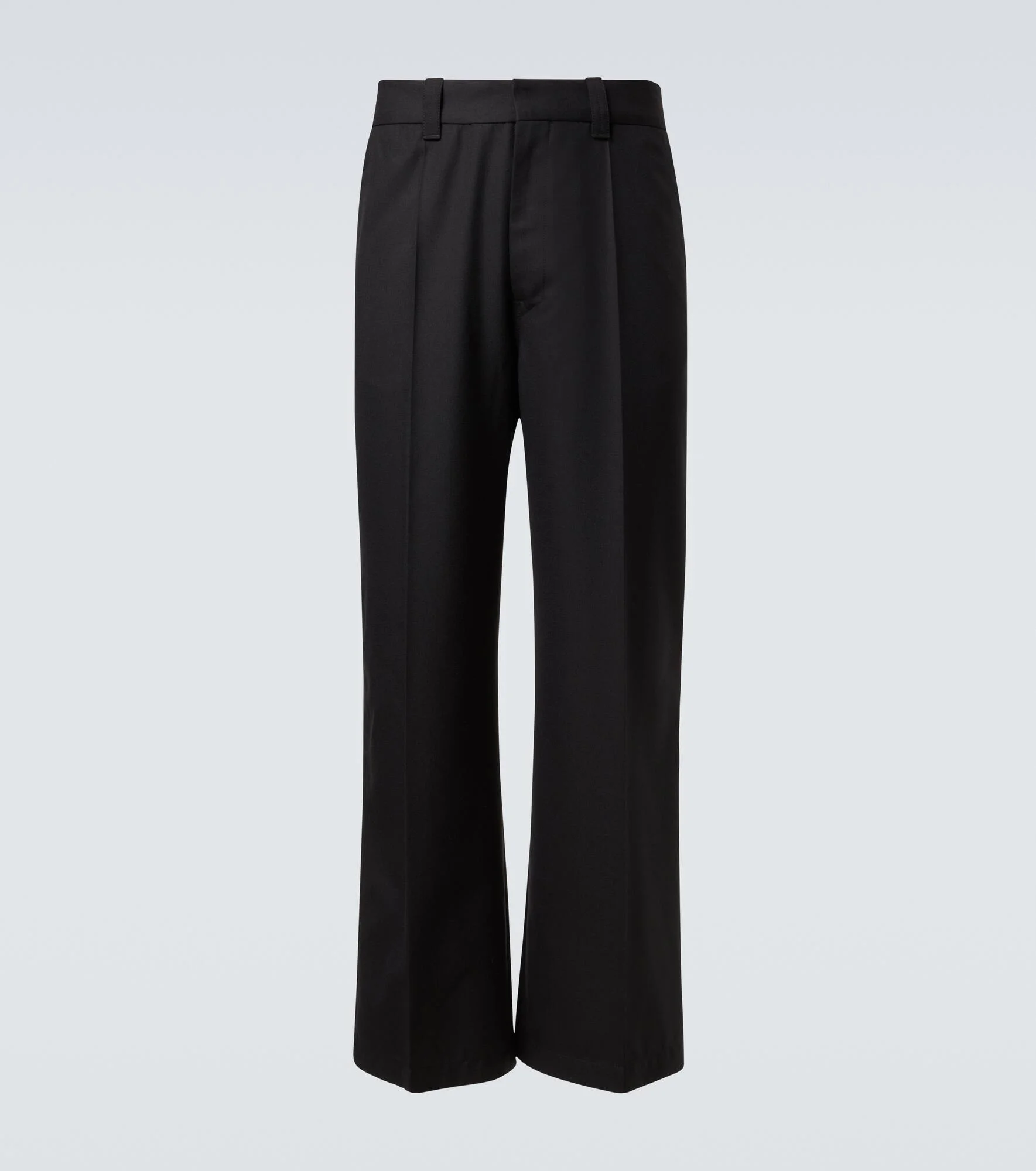Twill straight pants - 1