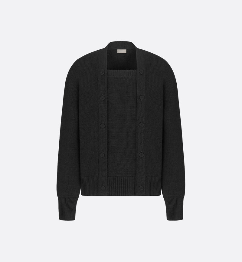 Cardigan with Christian Dior Paris Tag 1