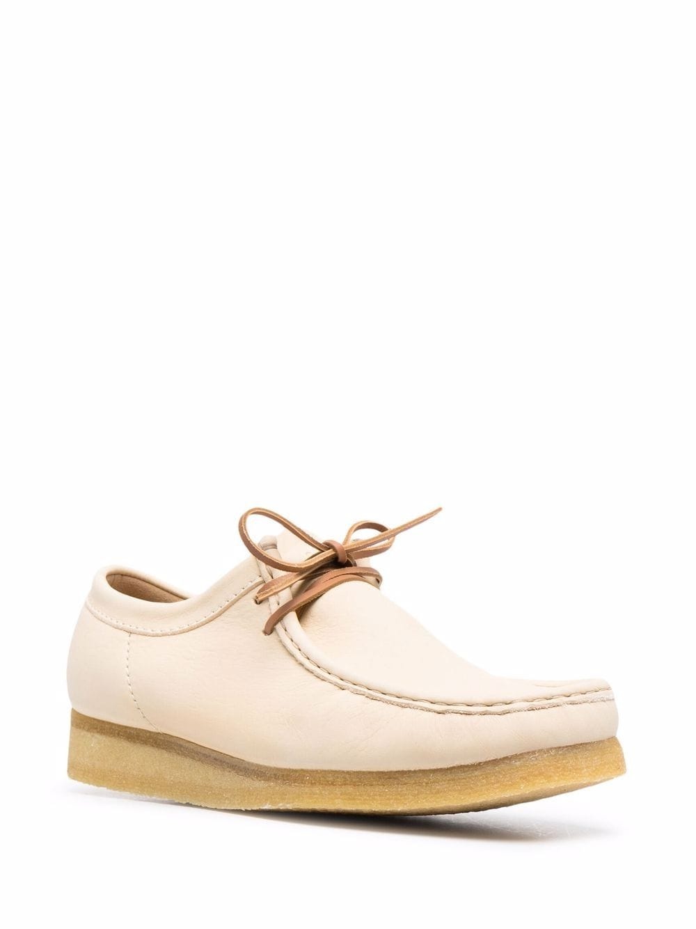 Wallabee lace-up leather boots - 2
