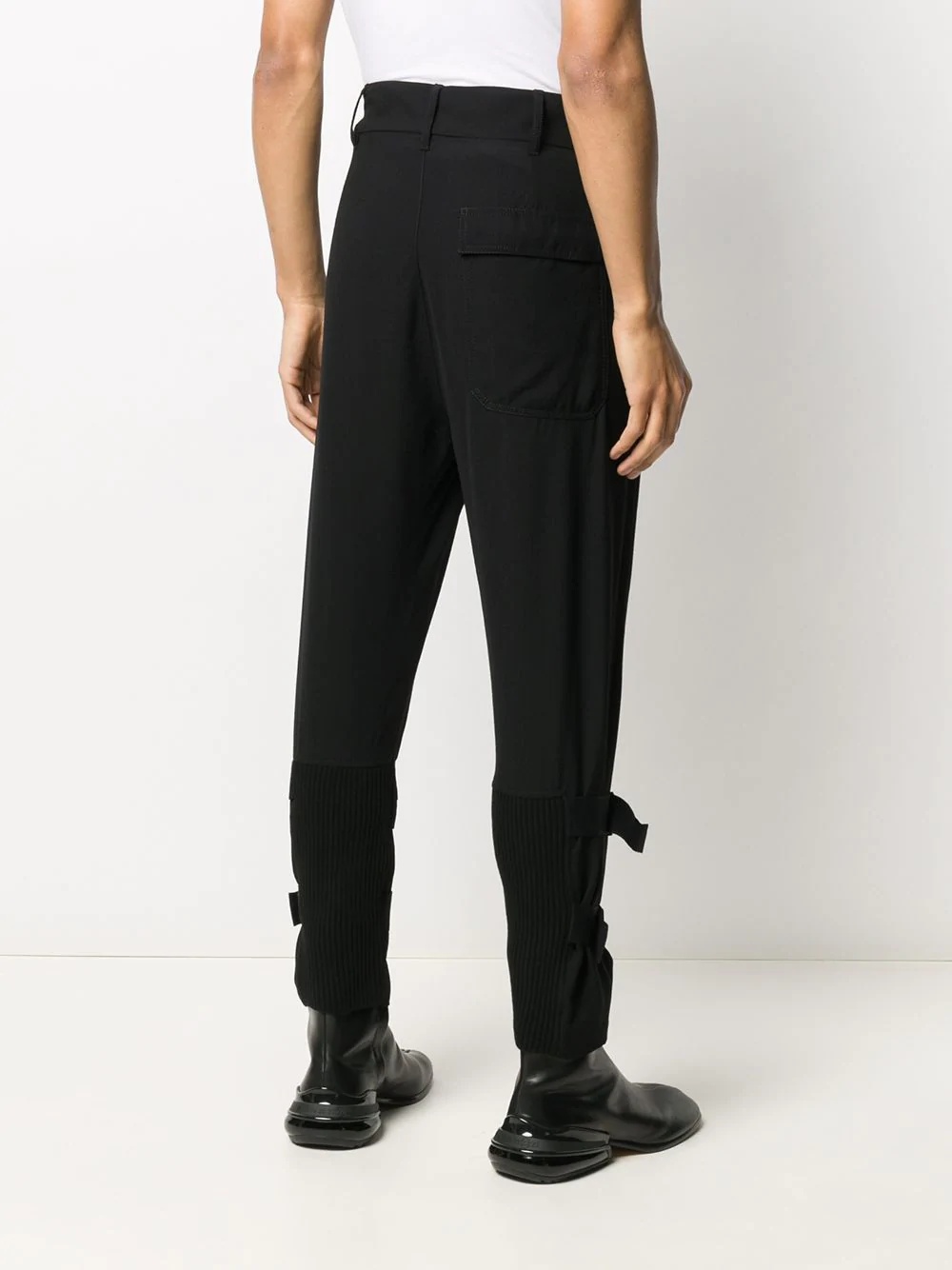 strap ankle trousers - 4