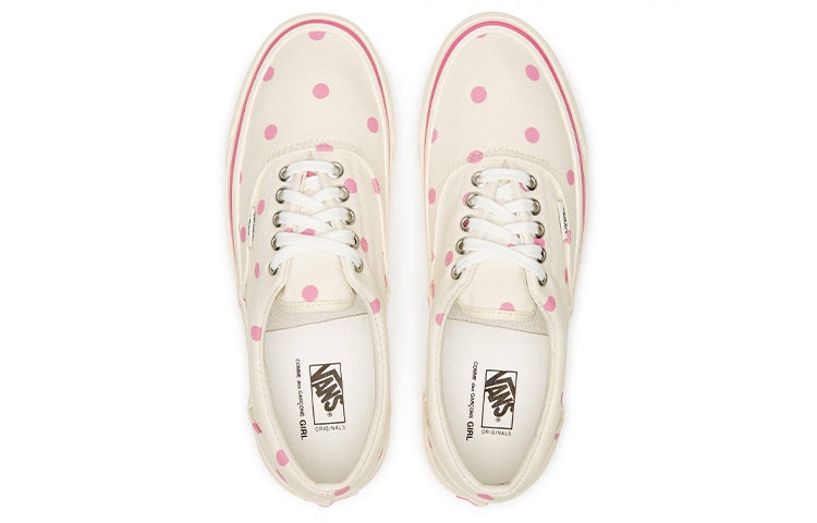 (WMNS) Vans COMME des GARCONS Girl x Vault OG Era LX 'White Pink' VN0A4BVA2ZU - 5