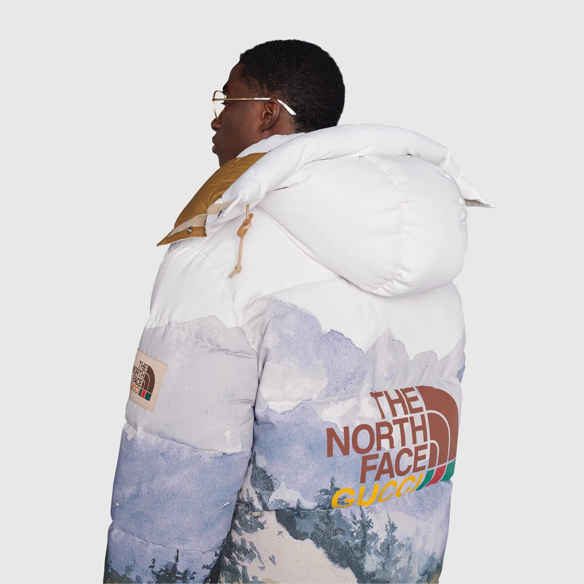 The North Face x Gucci down coat - 8