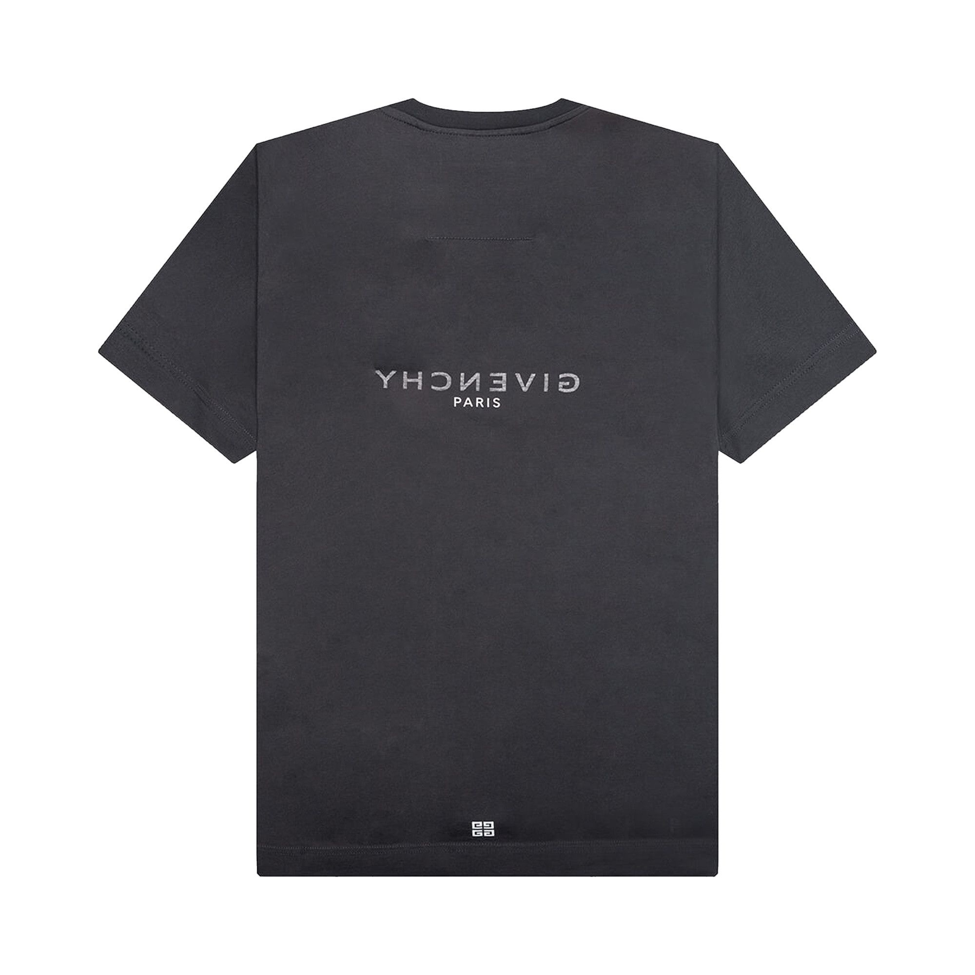 Givenchy Slim Fit Reverse Print T-Shirt 'Charcoal' - 2