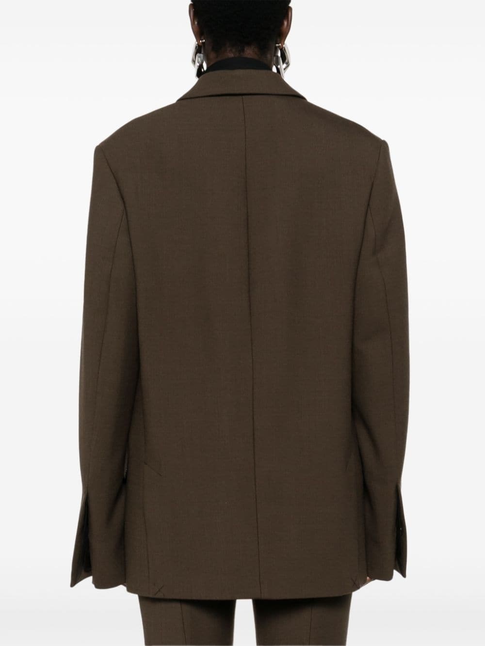 single-breasted blazer - 4