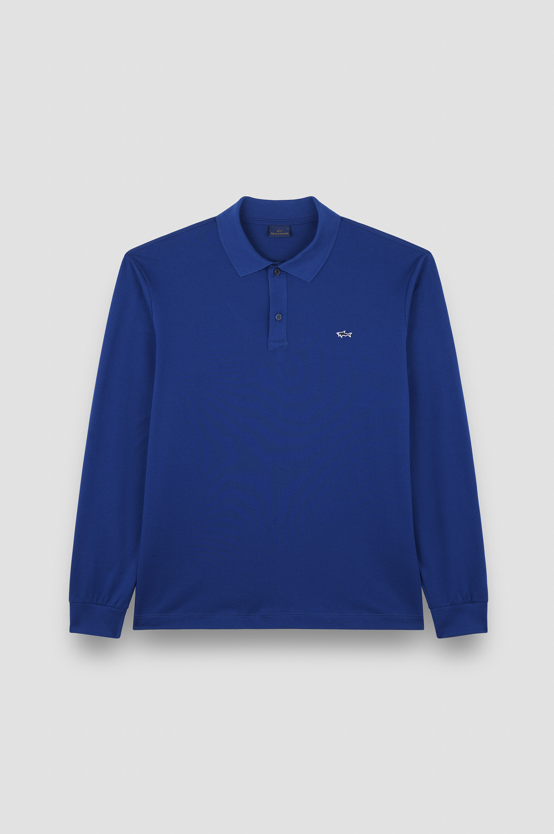 DOUBLE PIQUÉ COTTON POLO - 1
