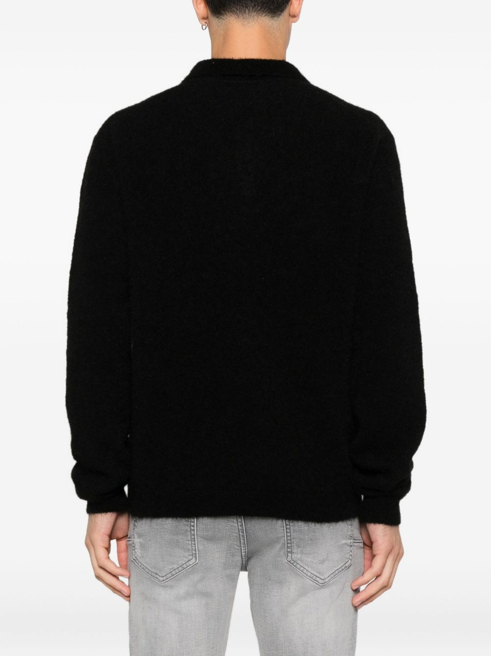 polo-collar sweater - 3