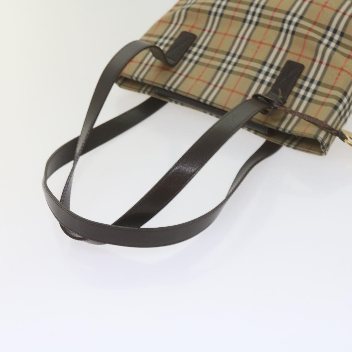 Burberry Nova Check Shoulder Bag Canvas Beige - 7