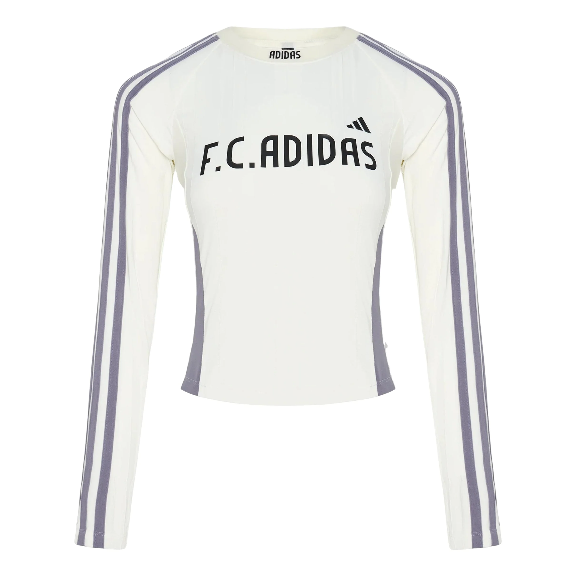 (WMNS) adidas Tiro Long-Sleeve T-Shirt Asia Sizing 'Off White' KZ4171 - 1