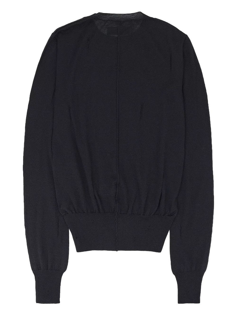 AMIRI distressed-effect jumper outlook