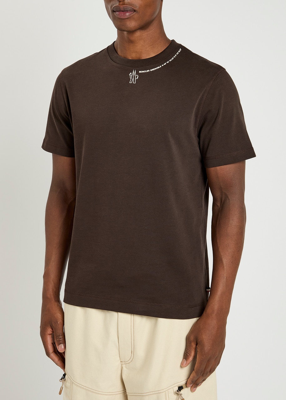 Moncler Grenoble Logo-appliquéd Cotton T-shirt - 2