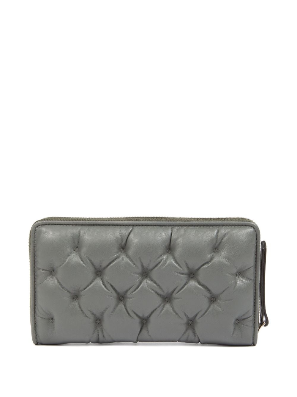 quilted leather wallet - 2