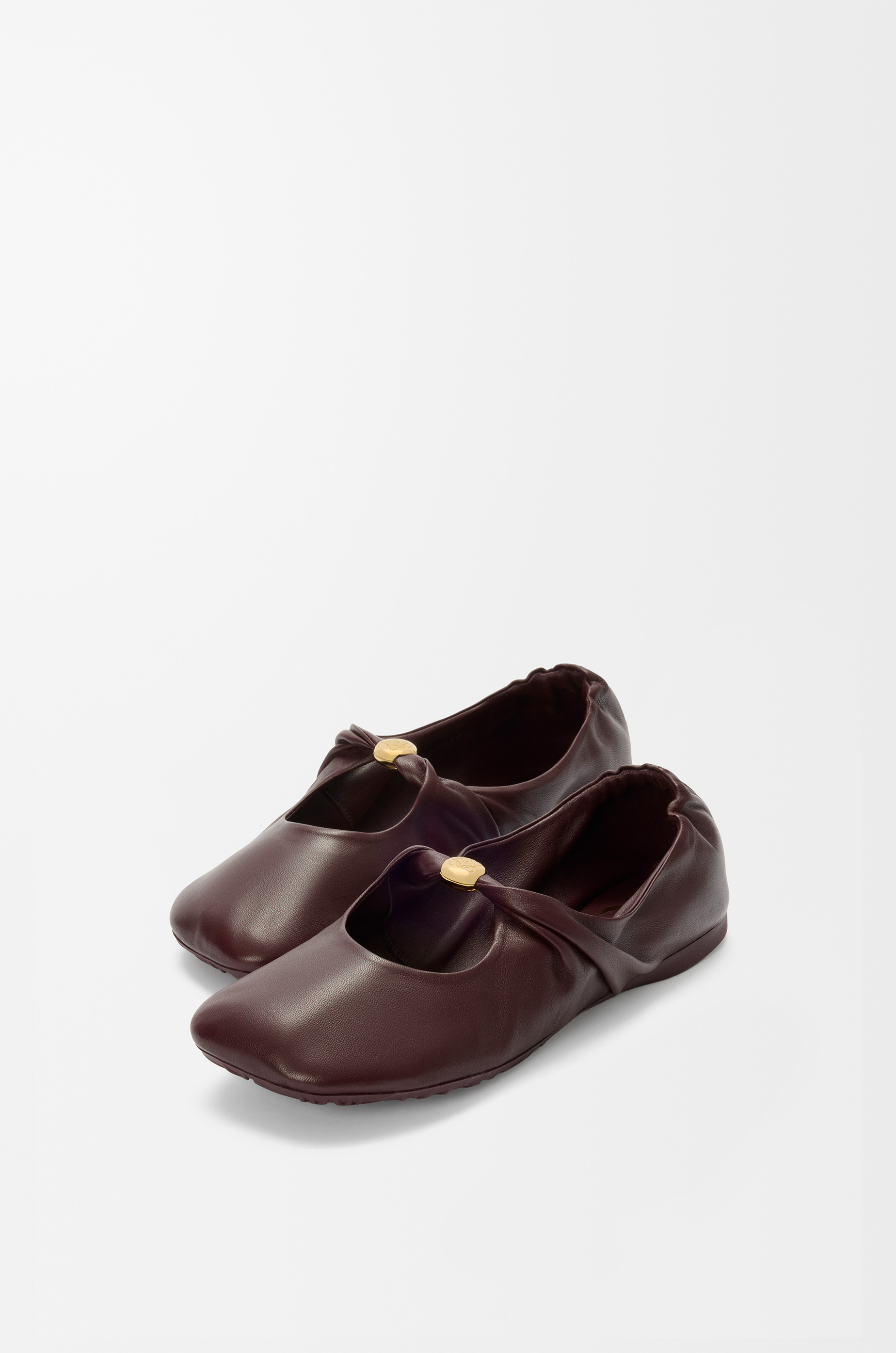 Pebble Soft ballerina in nappa lambskin - 3