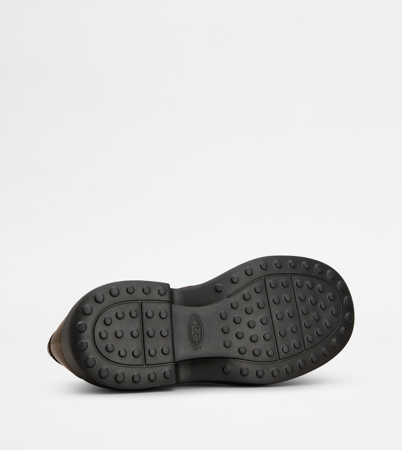 LOAFERS IN LEATHER - BROWN 4