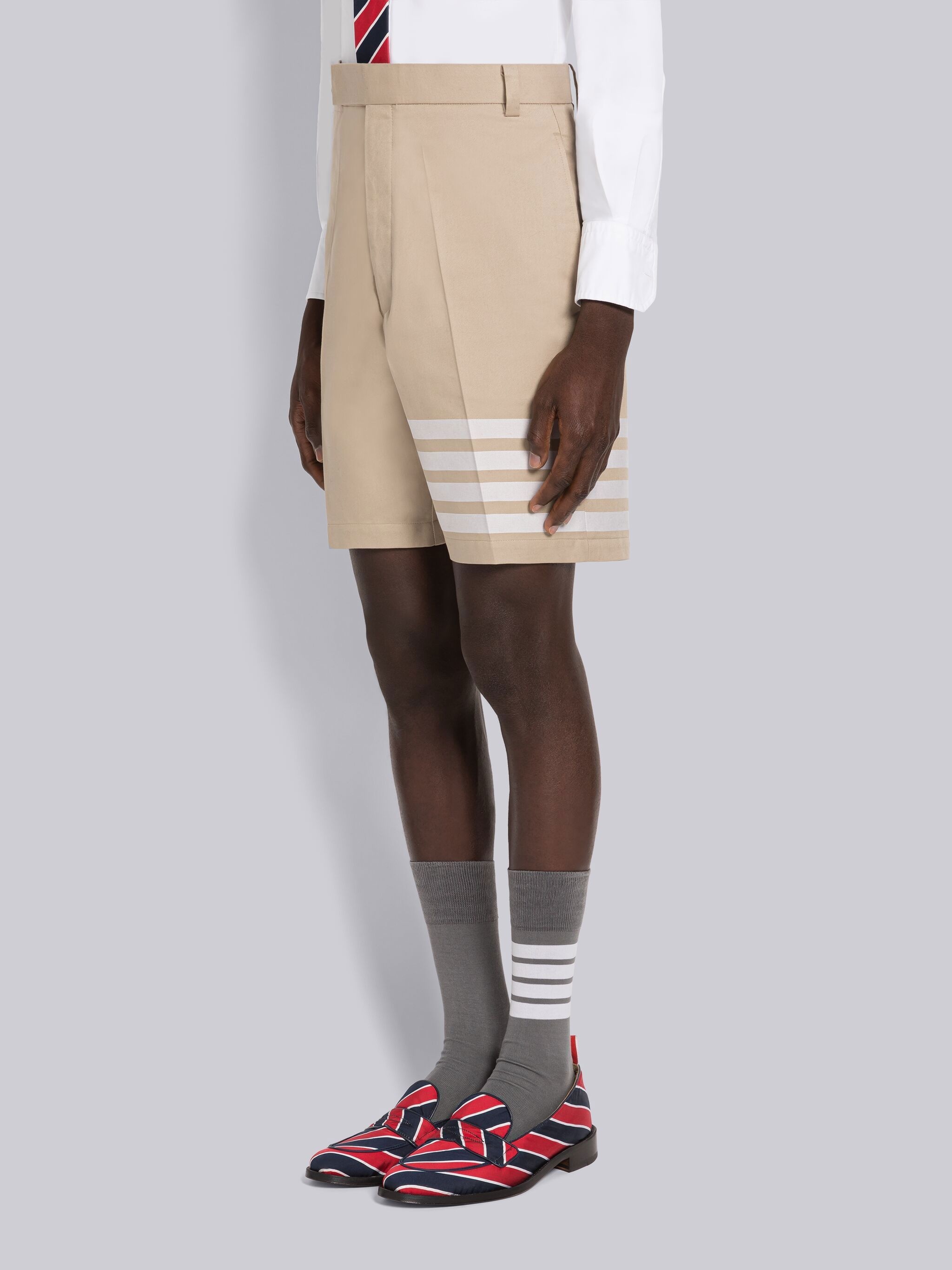 Cotton 4-Bar Double Welt Pocket Short - 2