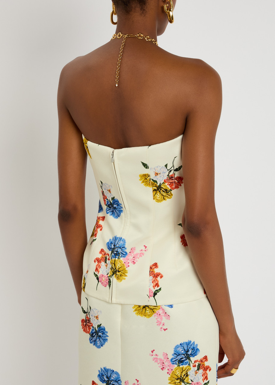 Emilia Wickstead Kerina Printed Faille top - 3