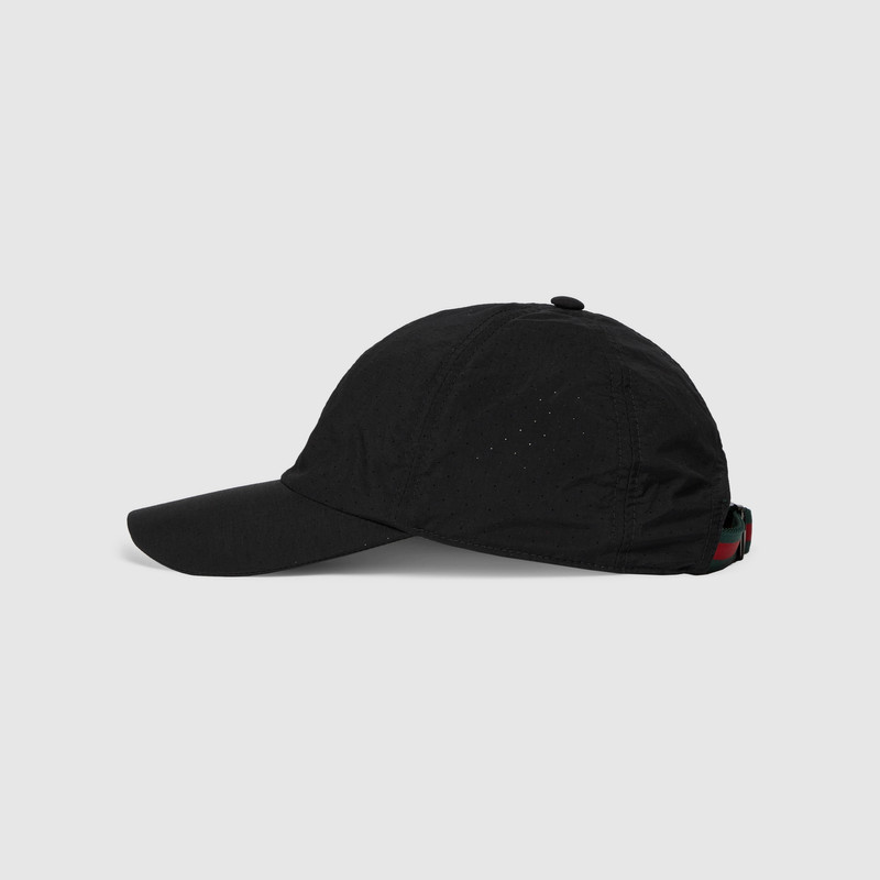 GUCCI Cotton baseball hat with print outlook