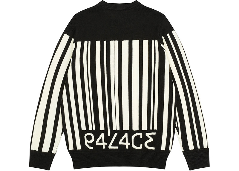 PALACE Palace Barcode Knit Black outlook