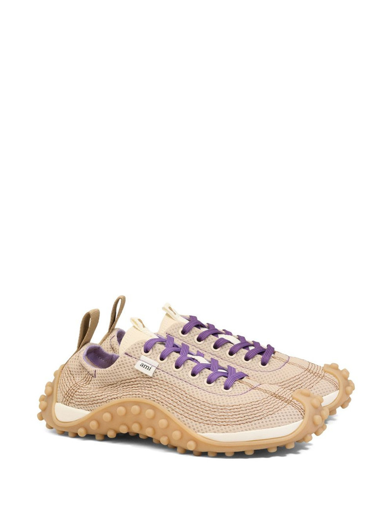 AMI Paris lace-up sneakers outlook