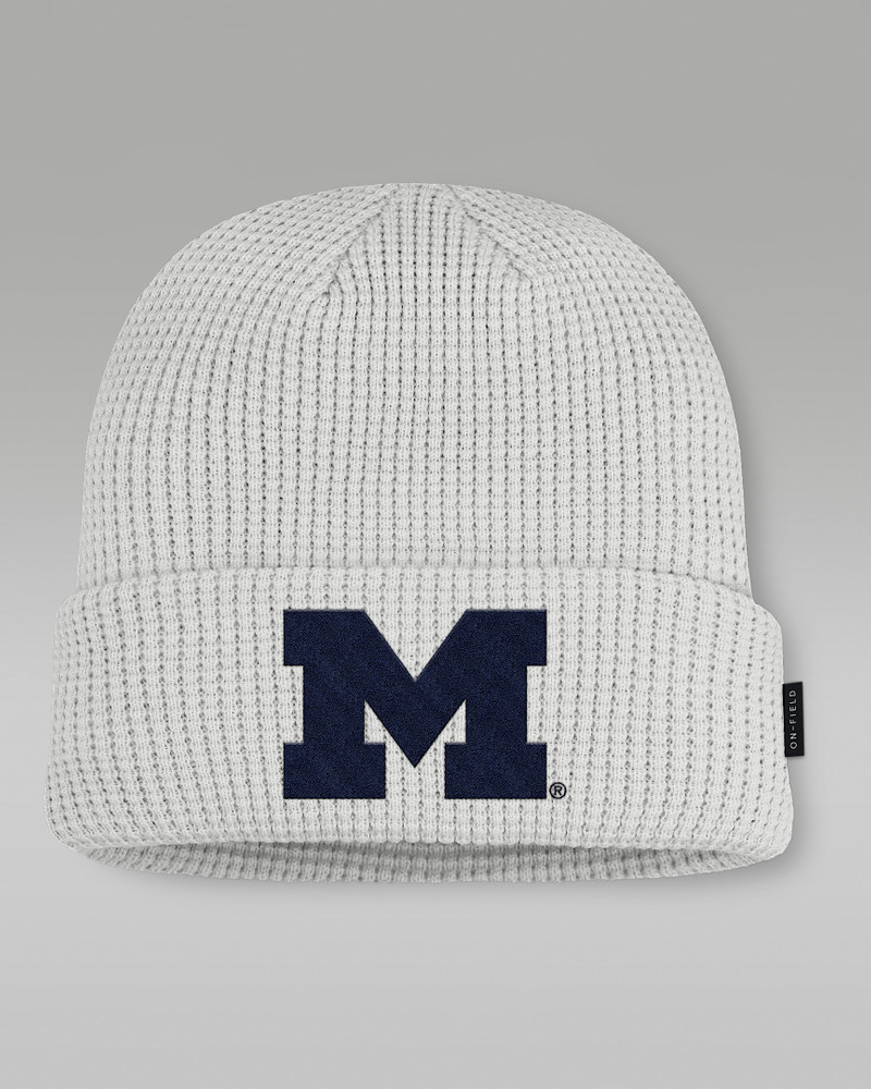 Michigan Utility Off-Field Men's Jordan Brand College Cuffed Beanie 1