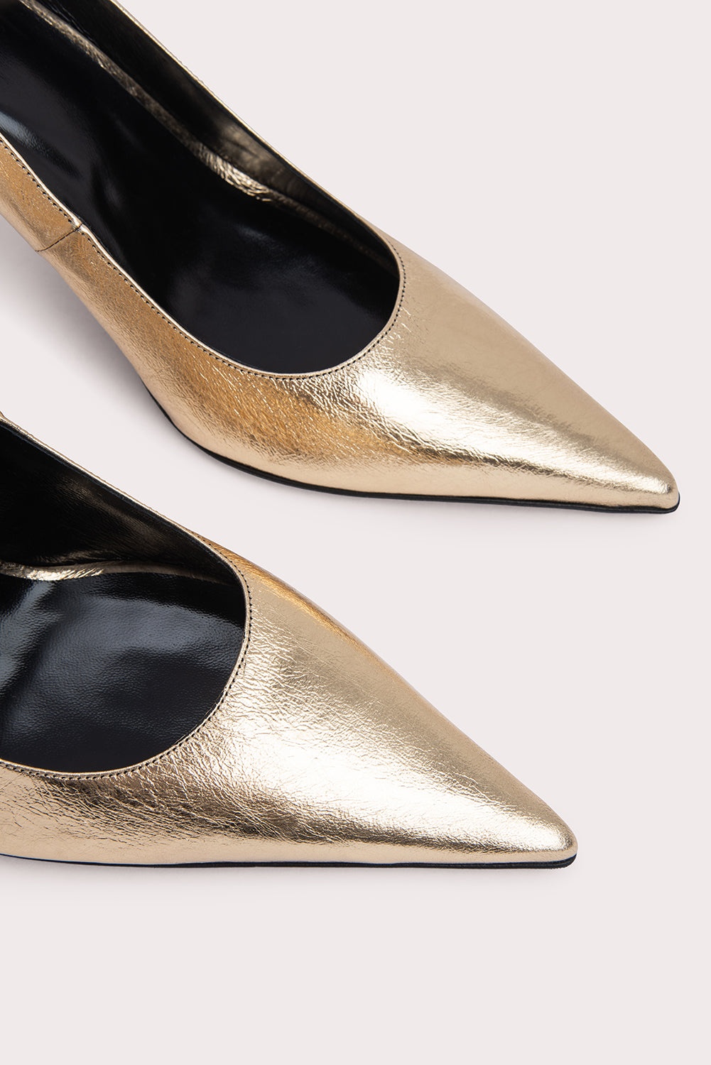 Viva Parchment Metallic Leather - 4
