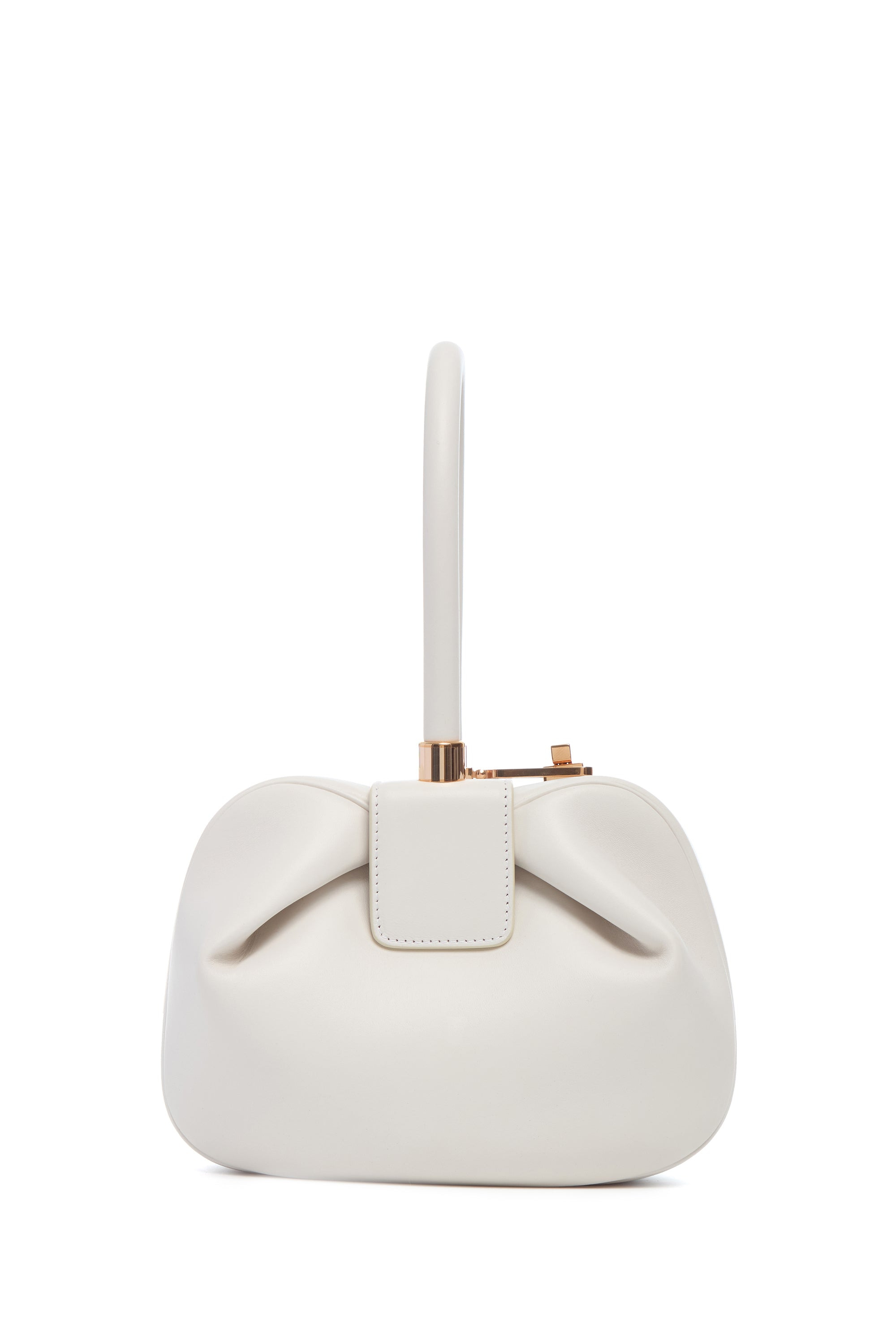 Nina Bag in Ivory Nappa Leather - 2