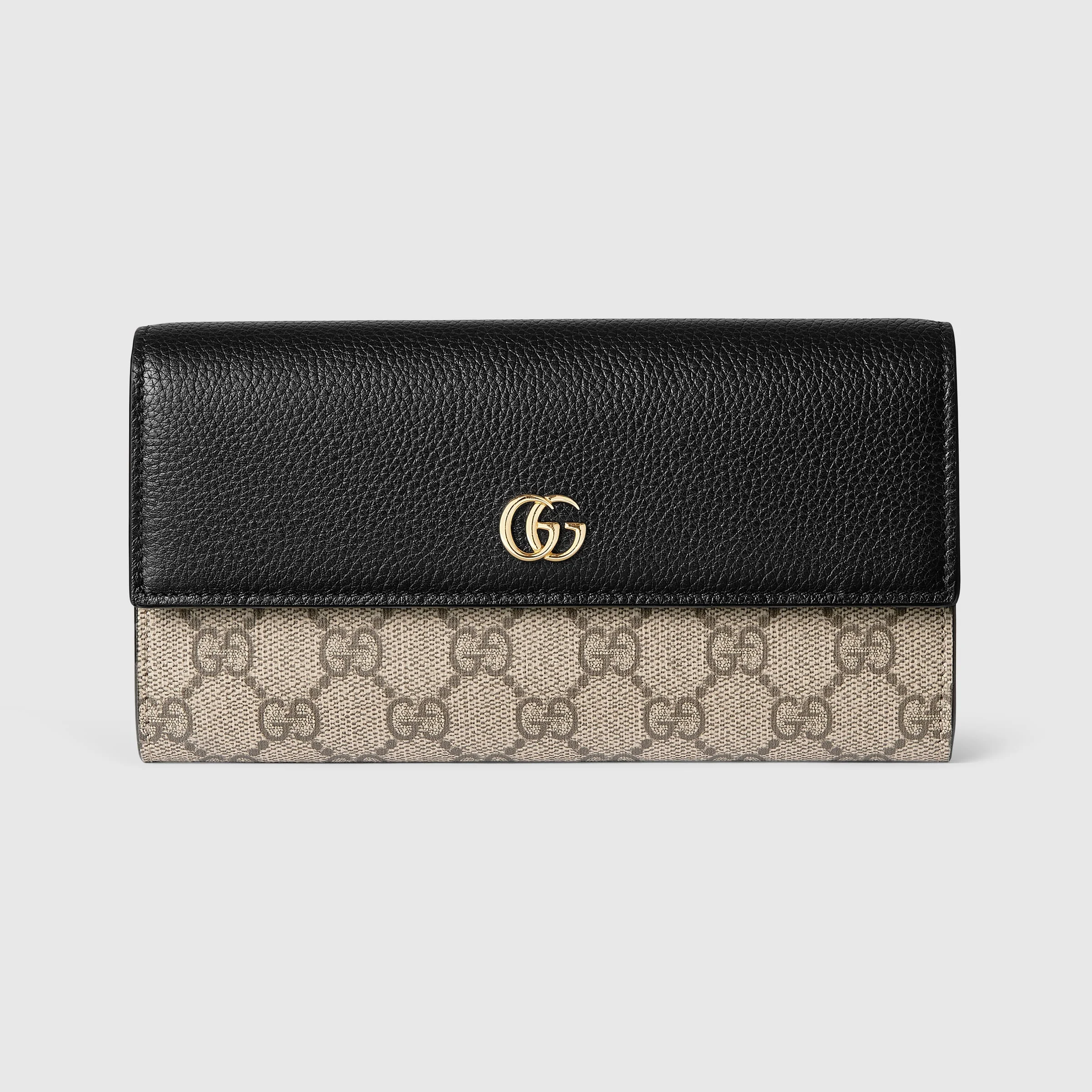 GG Marmont bi-color continental wallet - 1