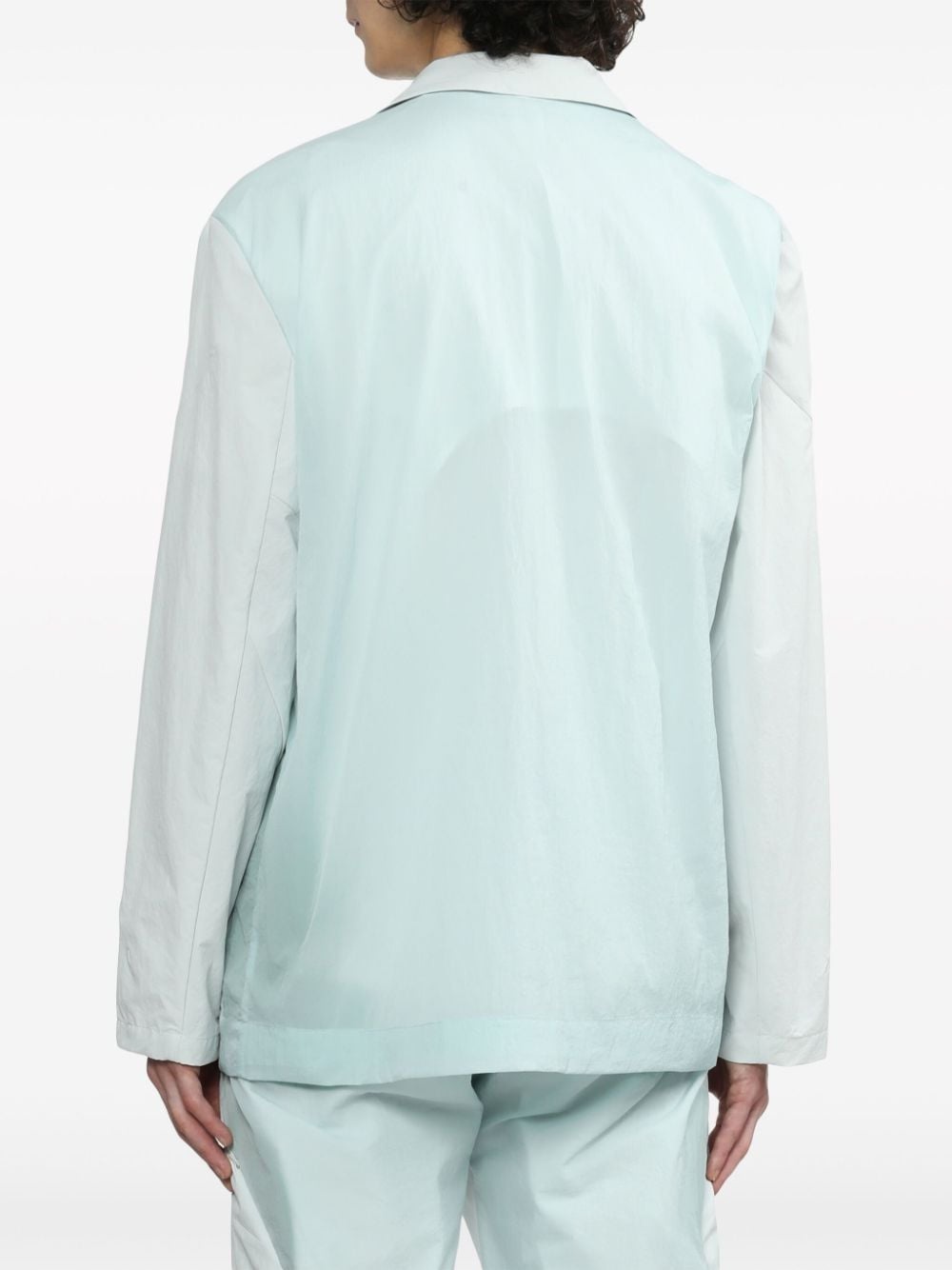 semi-sheer notch-lapels jacket - 4