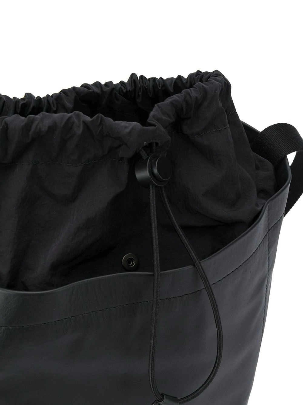 drawstring box messenger bag - 4