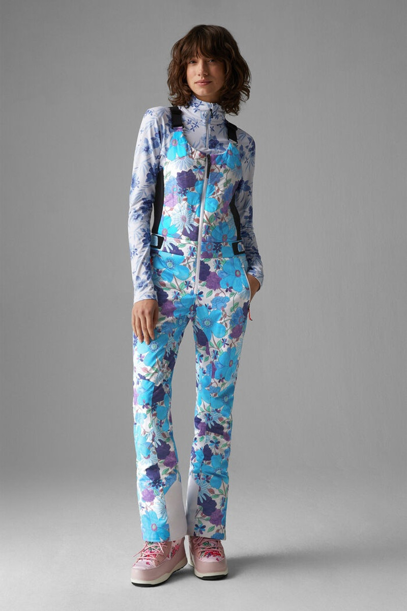 Ivie Bib pants in Blue/violet 2