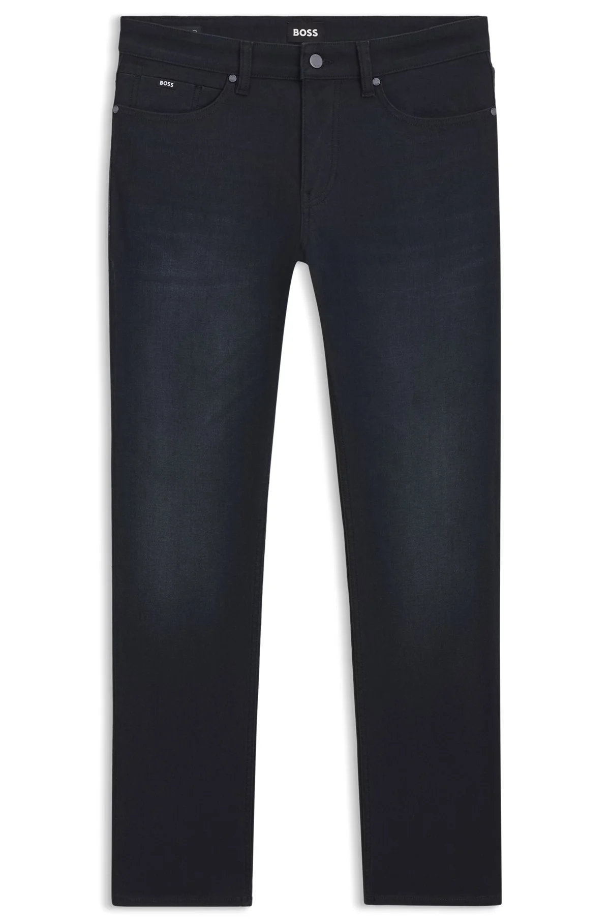 DELAWARE BLUE SLIM-FIT JEANS IN KNITTED DENIM - 1