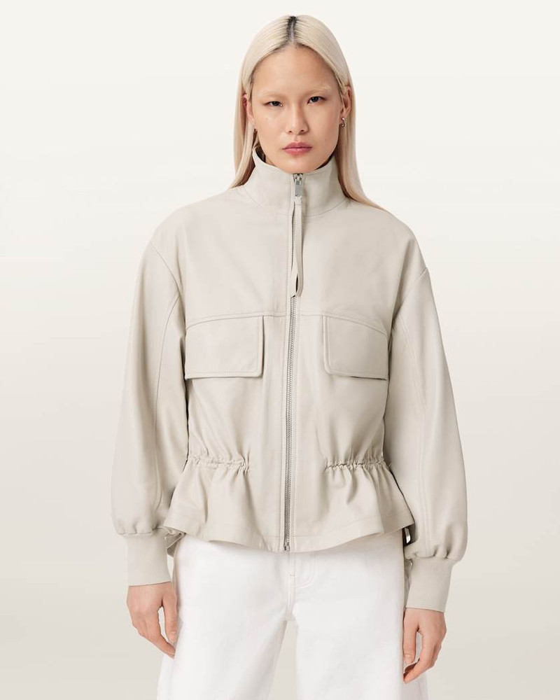 FLOR LEATHER JACKET 6