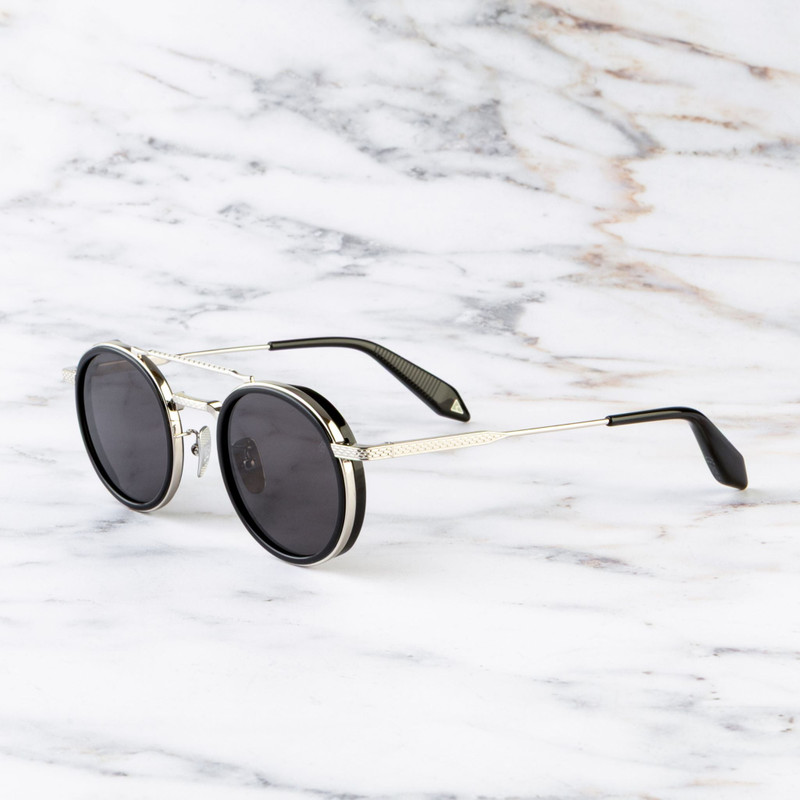 CUTLER AND GROSS BREITLING CHRONO 0002 ROUND SUNGLASSES outlook