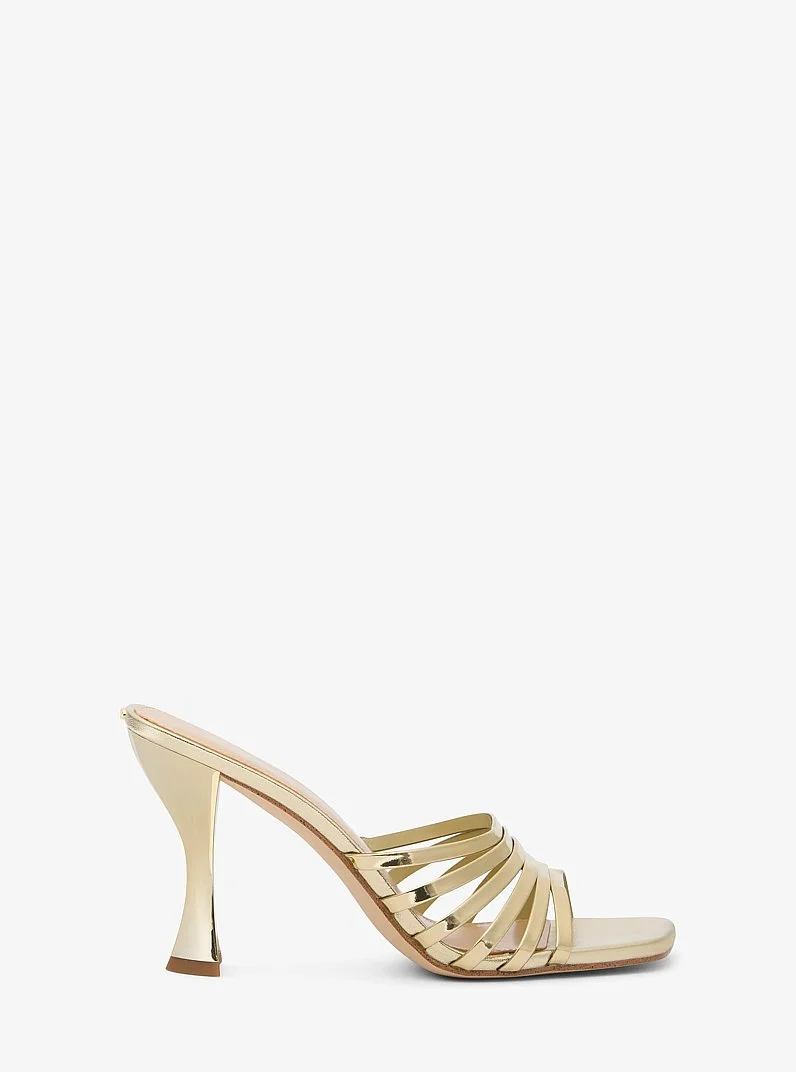 Haisley Metallic Leather Sandal - 1