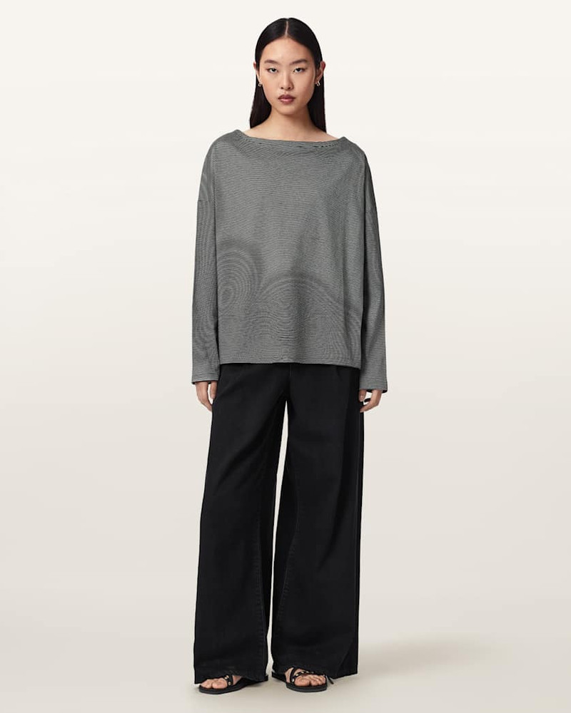 RITA LONG SLEEVE STRIPED T-SHIRT 6