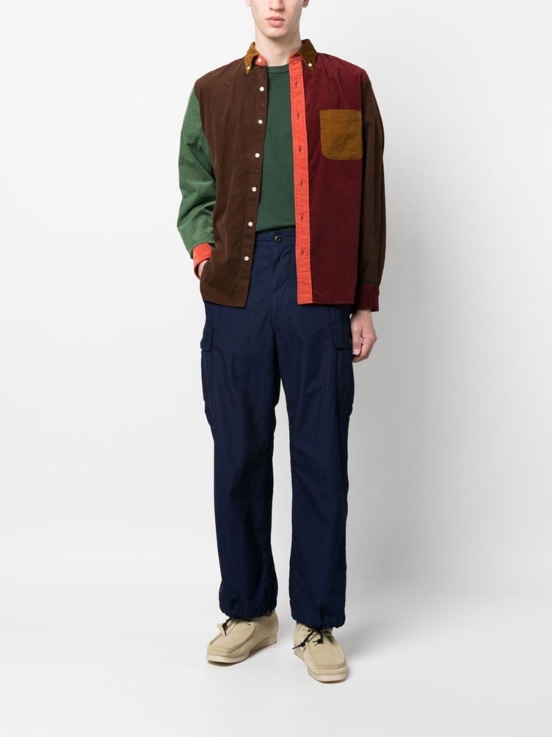 straight-leg cargo trousers - 2