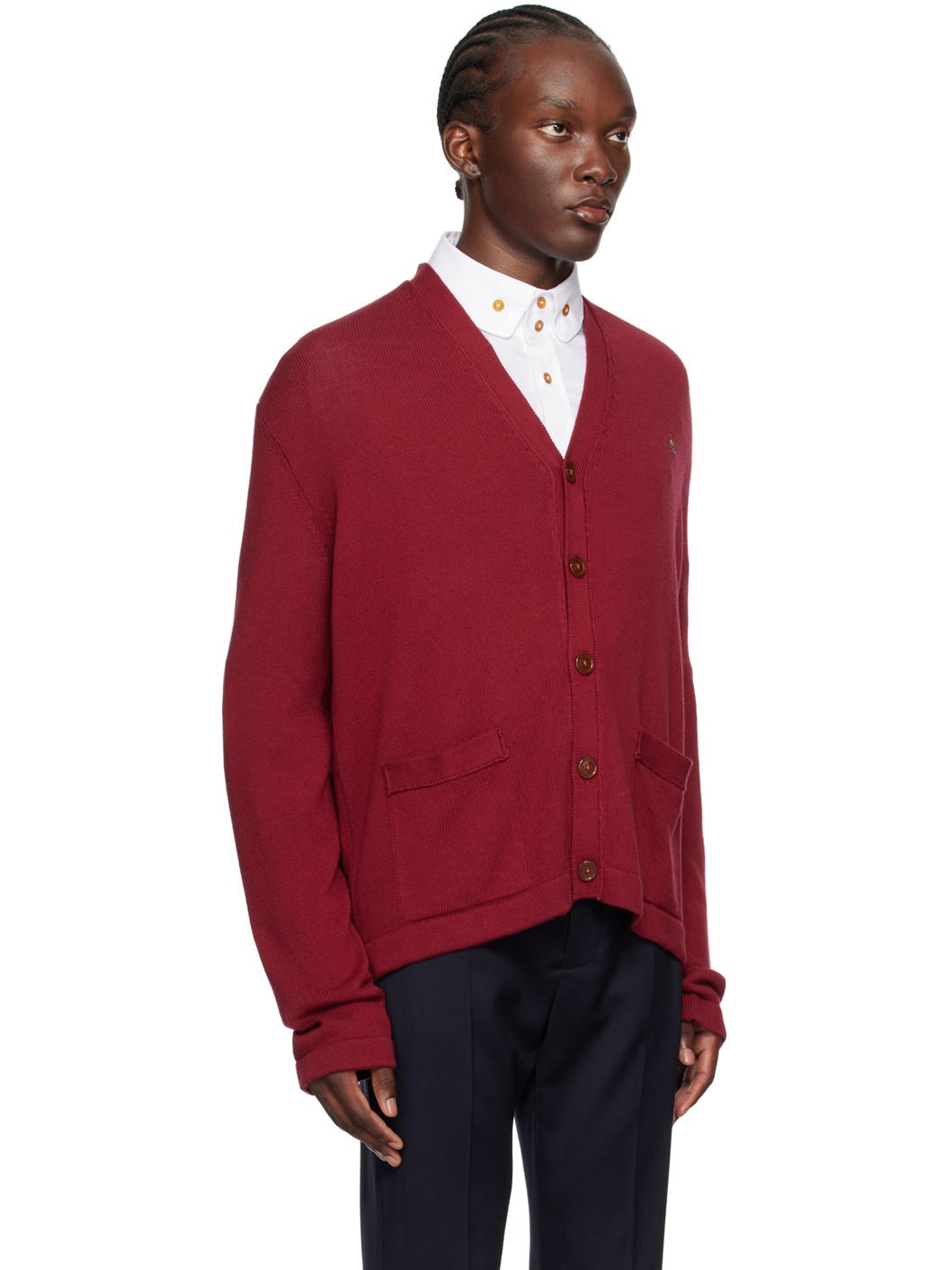Red Alex Cardigan - 2