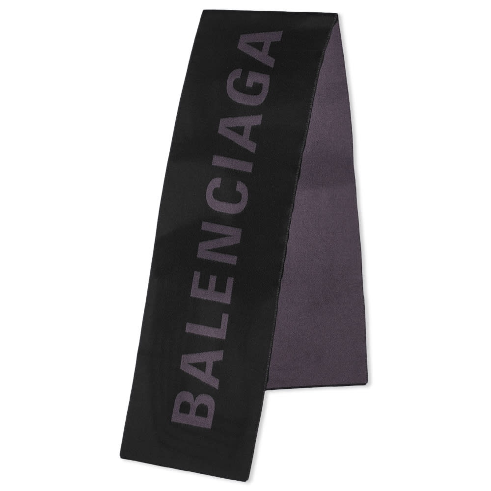 Balenciaga Macro Logo Scarf - 3