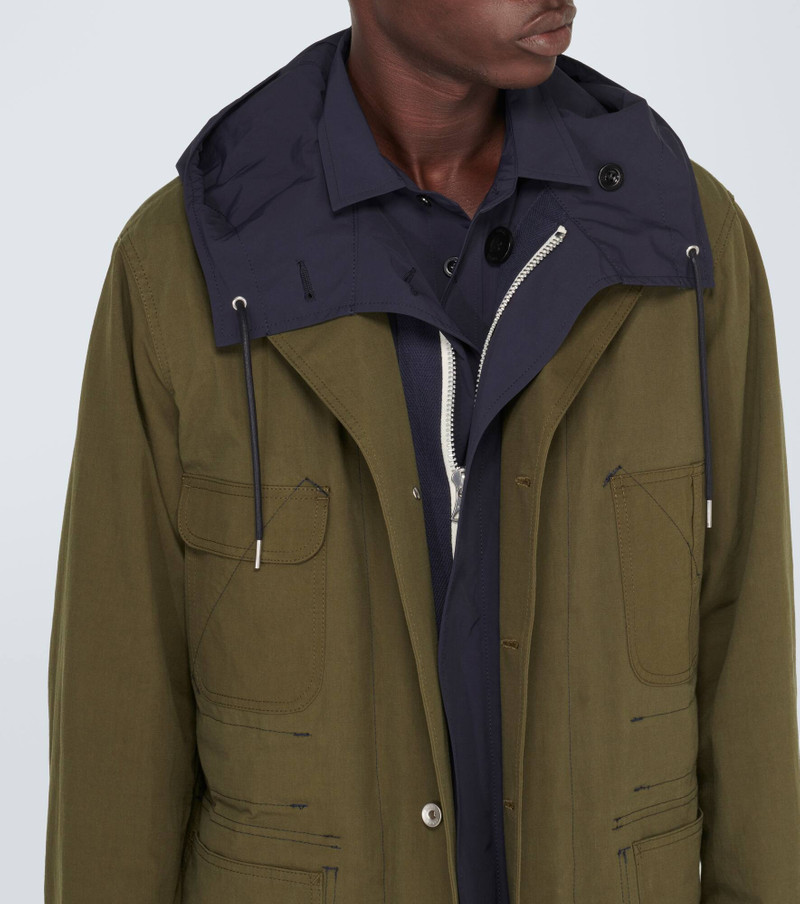Reversible cotton-blend ripstop coat 5