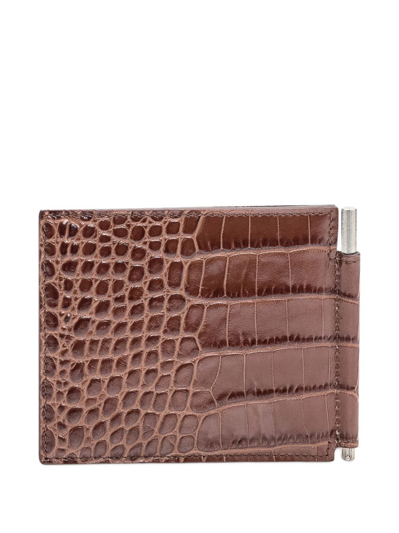 TOM FORD exotic line clip wallet outlook