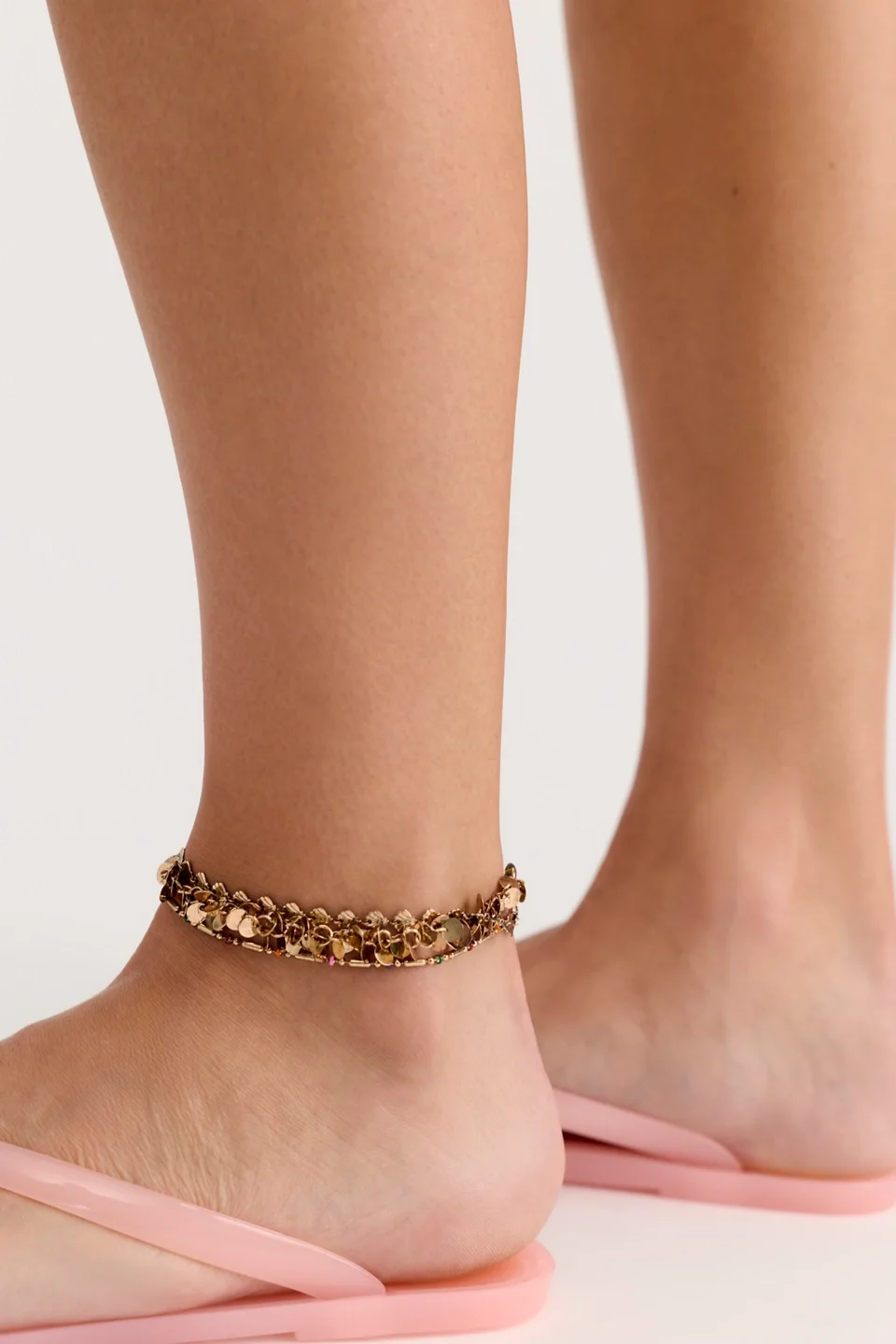 Solana Layered Anklet - 1