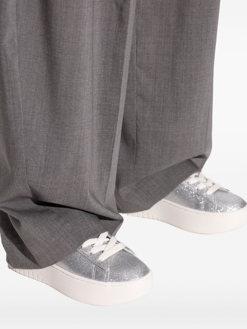 logo-detail glitter-embellishment sneakers 5